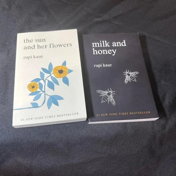 Milk and Honey and The Sun and Her‎ Flowers Bundle by Rupi Kaur