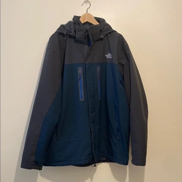The North Face Black and Blue Performance Jackets. Size XXL