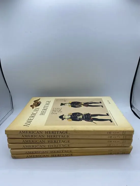 American Heritage HC History Illustrated 1957/1958 Vols IX No 1-6 Lot Of 6