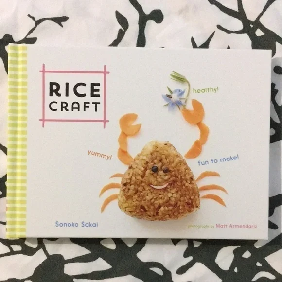 Rice Craft Cookbook Hardcover Sonoko Sakai Japanese Onigiri Bento NWT
