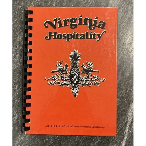 VTG 1991 Virginia Hospitality Cookbook by Junior League of Hampton Roads VA