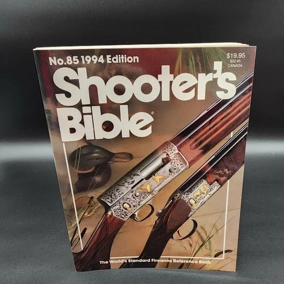 Shooter's Bible No. 85 1994 Edition Softcover Book New Old Stock Firearms Guide‎