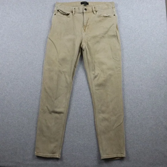 Banana‎ Republic Jeans Mens 32x29 Athletic Fit Stretch Flex 5-Pocket Denim Tan