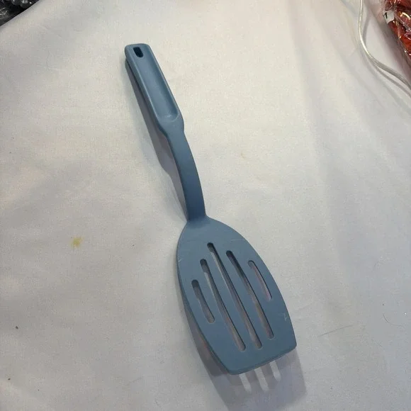 Pampered‎ Chef VTG Blue Nylon Slotted Spatula Turner Heat Resistant 13