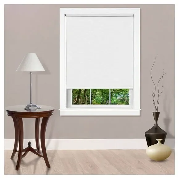 Achim Home Furnishing: Teardown Room Darkening 8 Gauge Cordless Blackout White