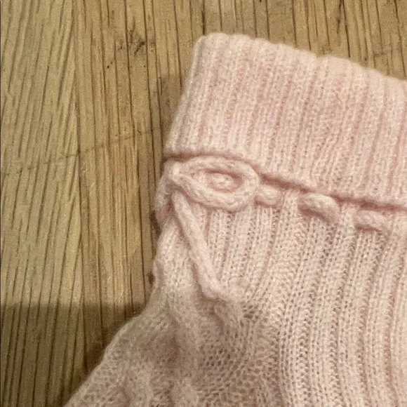 Vince baby Cozy cashmere Pink Baby Socks