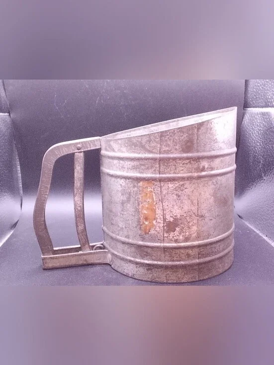 Vintage Sifter Works But Great For Decor Primitive Farmhouse