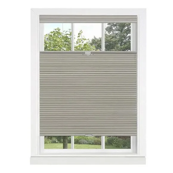 Cordless Window Blinds Cellular Top-Down Bottom-Up Honeycomb Pleated 3/8