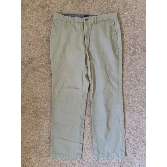 Banana Republic Emerson Men’s Chino Pants 34x30 Khaki 100% Cotton