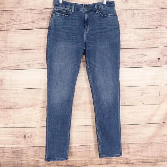 Banana Republic‎ Jeans Mens 32x32 Blue Travel Slim Fit Stretch Tapered Denim