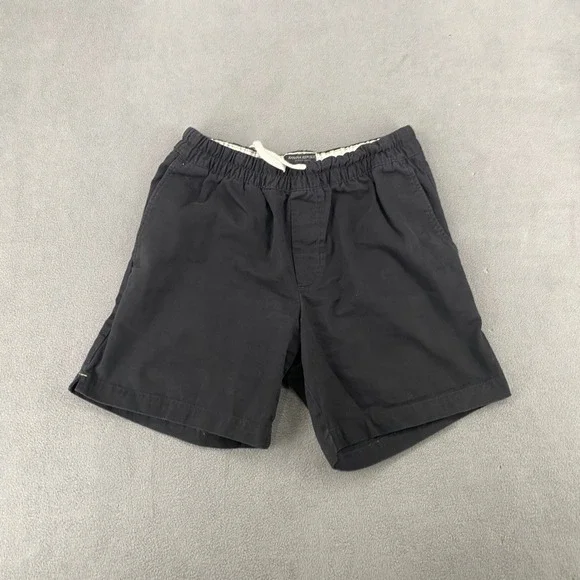 Banana Republic Mens Easy Short Black Elastic Waist Drawstring Size S