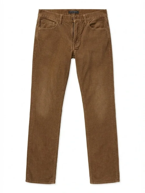Banana Republic Corduroy Trousers in Warm Brown