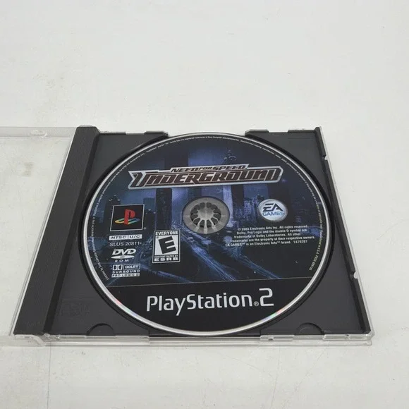 Need for Speed Underground 2 - Disc Only - Sony Playstation 2 PS2 - Tested
