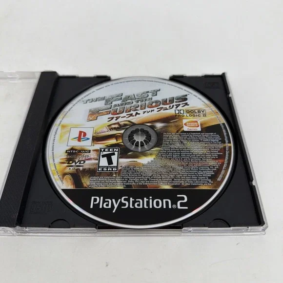 The Fast & The Furious (PlayStation 2 PS2 DISC ONLY) Tested And Working