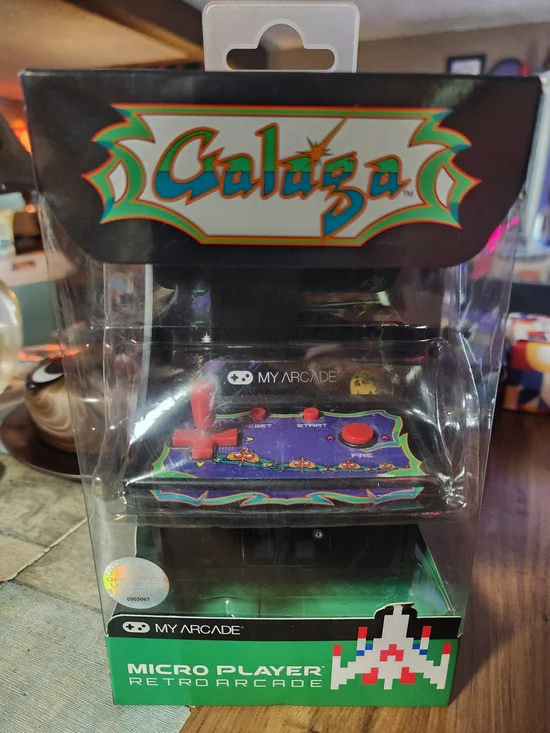 Arcade Galaga Micro Player Retro Arcade - Black