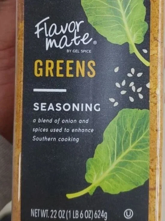 Flavor Mate Greens Seasoning 1 Big Jar