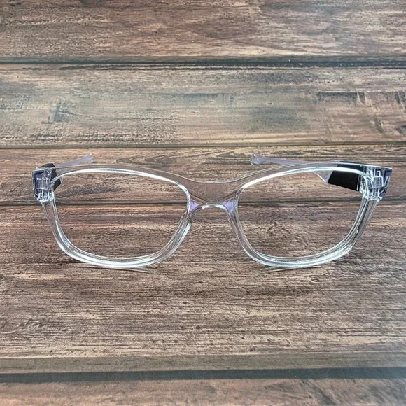 Oakley Top Level OY8012-0350 Polished Clear Eyeglass‎ Frames 50-15-129