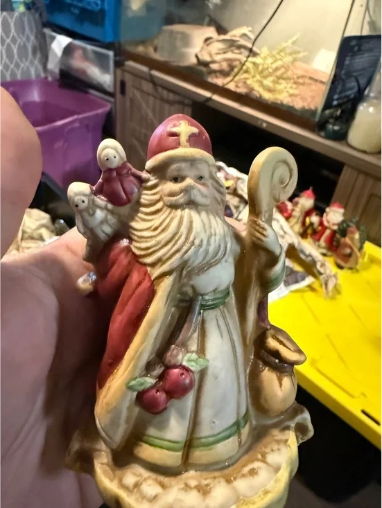 Vintage RSVP International Ceramic Santa Claus Figurine 1880