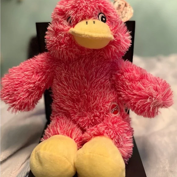 Spot -‎ Red Duck - Super Soft - Squeaks - New