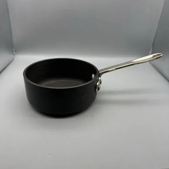 Commercial Aluminum Cookware Co 1 Qt Saucepan #5001 Lid #305 USA Vintage Pot