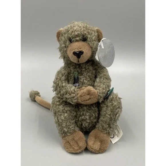 Vintage 1999 Coca Cola International Croon Baboon Pakistan‎ Bean Bag Plush 6”