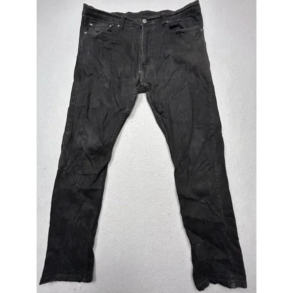 Levi's 512 Slim Taper Denim Black W36 L30 Mens