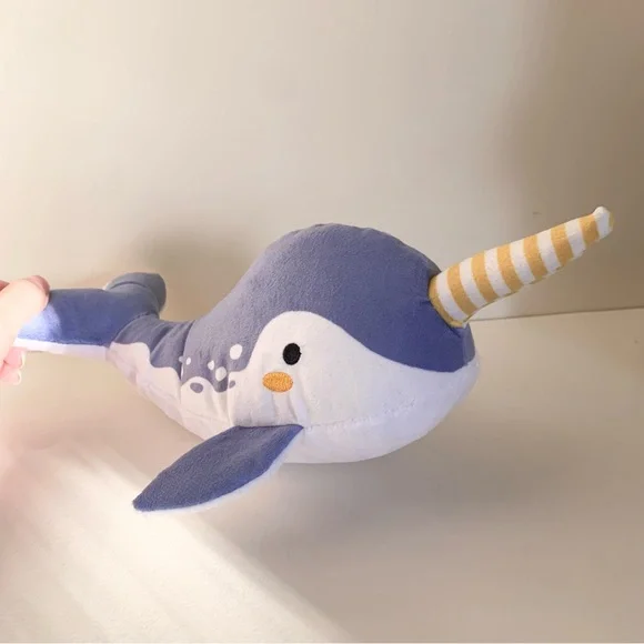 NWOT Narwhal Plush squeaky Toy