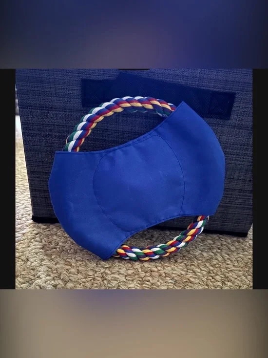 Dog Blue Rope Handle Toy - Unbranded