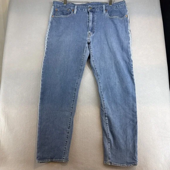 Levi's Premium Men's Hi-Ball Roll Taper‎ Jeans Blue Denim W38