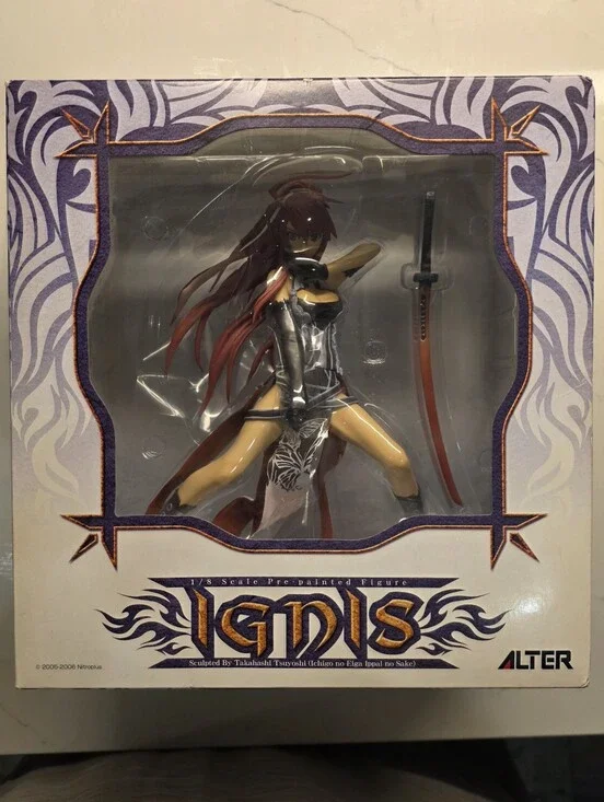 Alter Jingai Makyo Ignis 1/8 Scale Pre-Painted PVC Anime Figure Nitroplus NIB