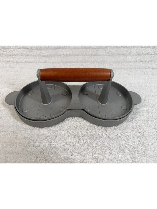 Double Non-Stick Stuffed Burger Press Hamburger Patty Maker for Meat Beaf 2 in 1