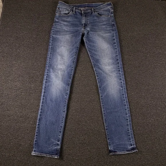 Levi's Jeans Mens 33x34 (Fits 34x32) 511 Slim Fit Blue Medium Wash EUC