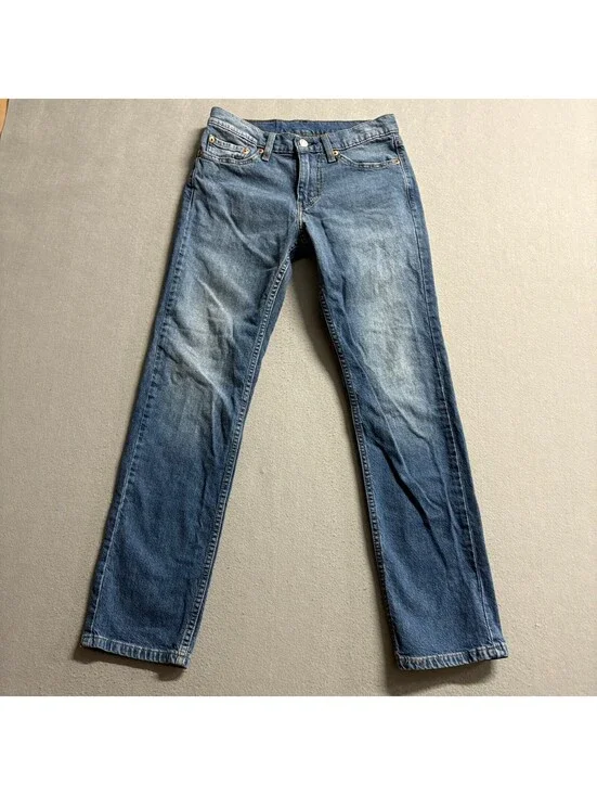 Levis 511 Slim Fit Jeans Mens 29x30 Blue Denim Medium Wash Pants