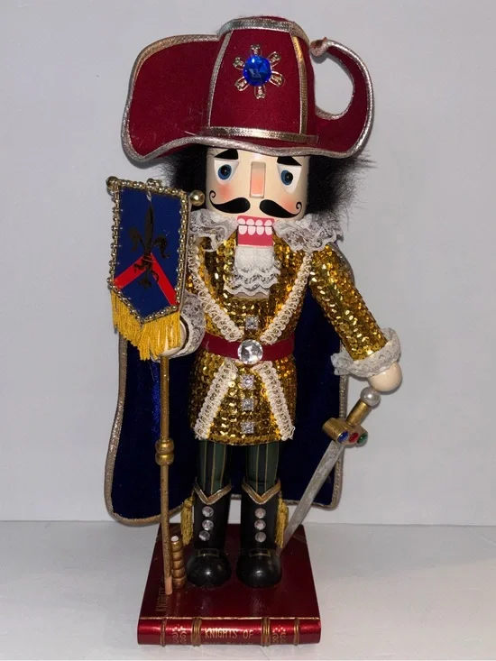 Bombay Company Nutcracker 15” Musketeer Christmas Holiday Decor HTF Rare