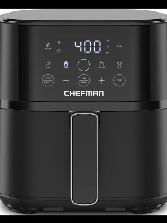 Chefman TurboFry 4-Quart Digital Air Fryer – Black