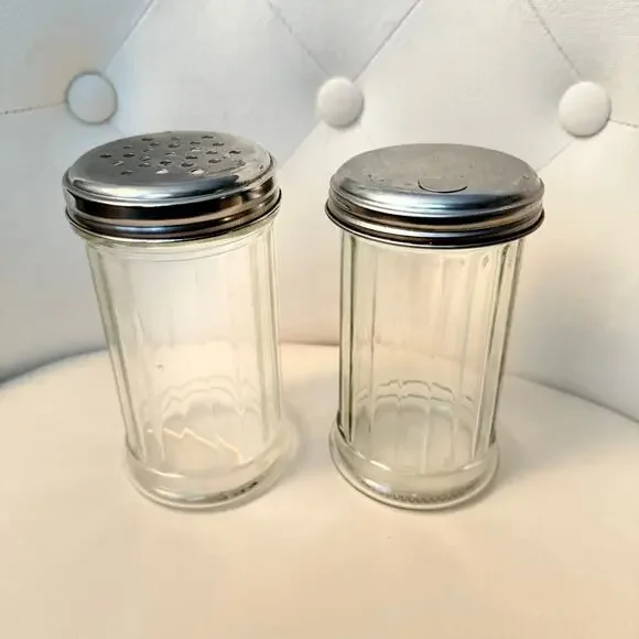 2 pc Set - 12 oz Glass Shaker Set