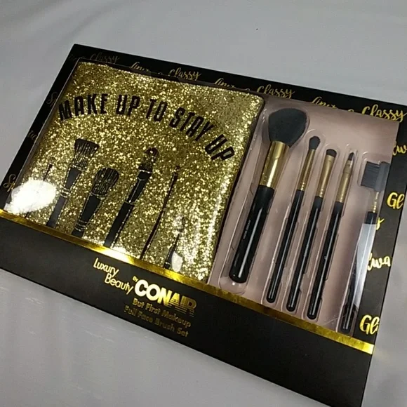 Makeup Brush Set and Bag
