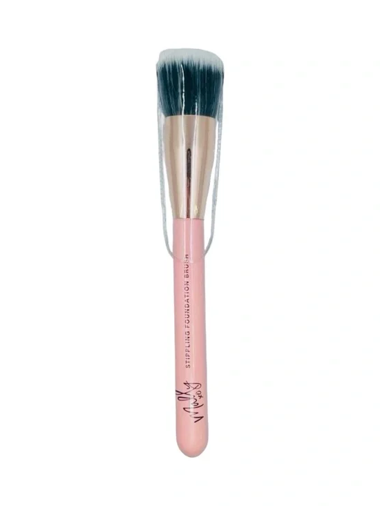 Mally Beauty XO Pink Stippling Foundation Brush - 7”