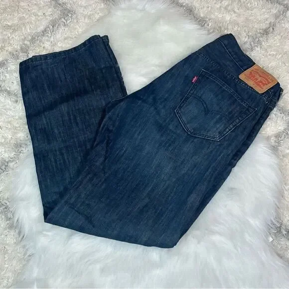 Levi's Blue Relaxed Jeans with Indigo Denim