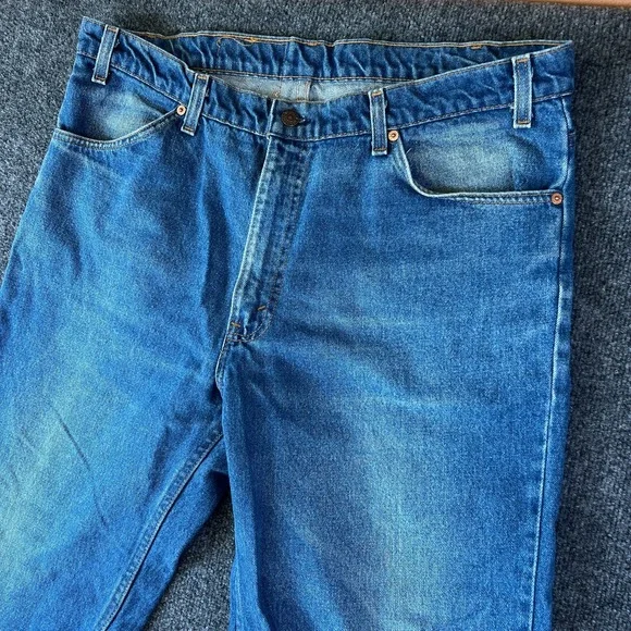 Vintage Levi's 506 Jeans Mens 38x29‎ Blue Denim Cotton Medium Wash Made In USA
