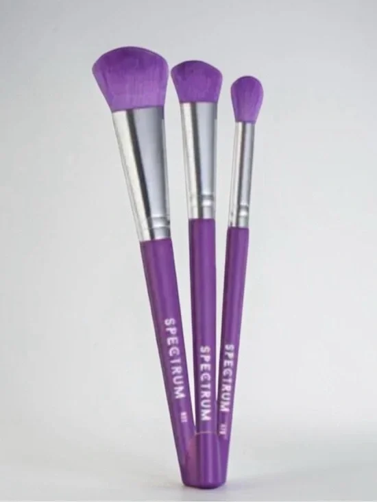 Spectrum 3-Piece Makeup Brush Set
