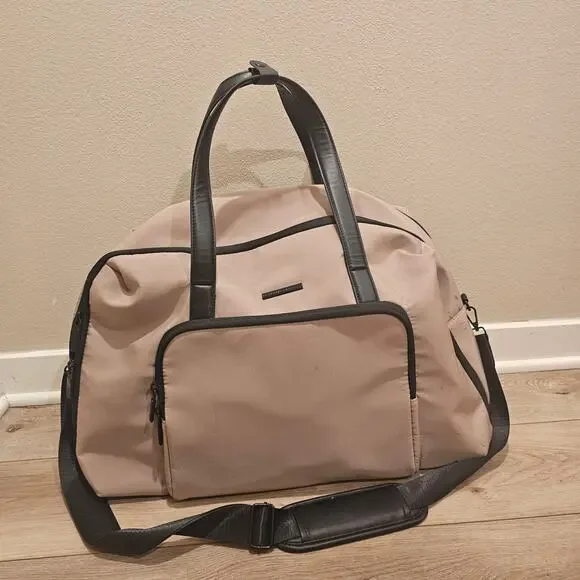 New Boarding Pass Duffle Nude Travel Bag Luggage 14.5 X 21 X D8