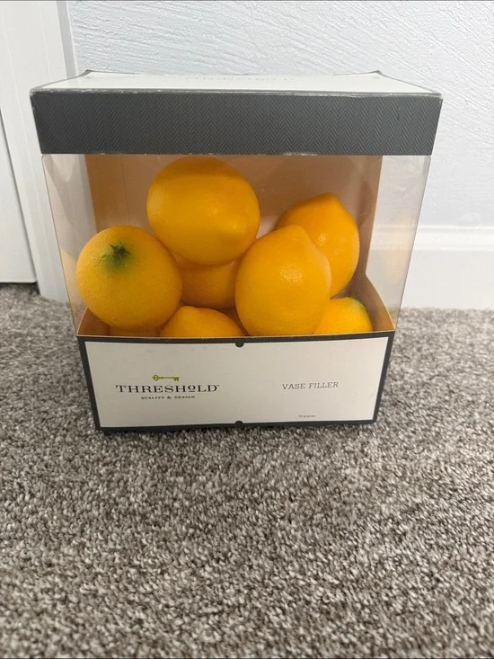 Threshold Decorative Faux Lemons - Yellow