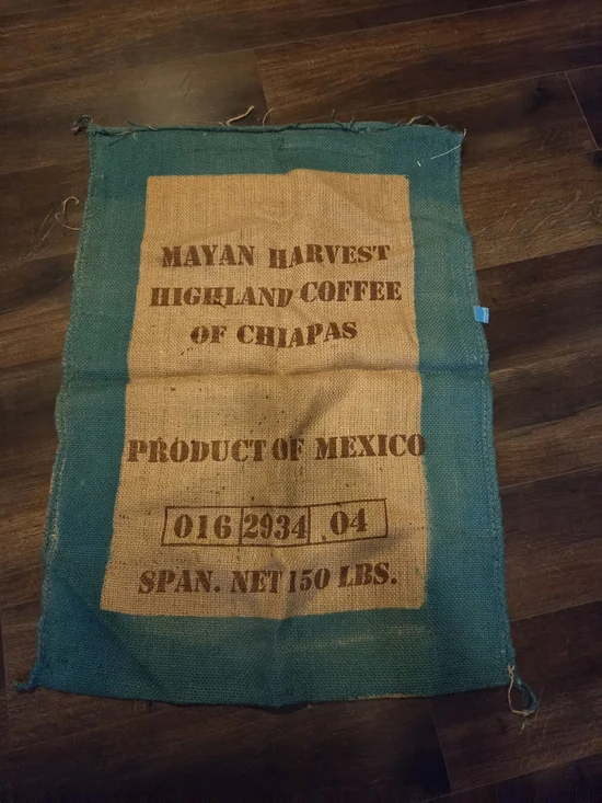 Coffee Burlap Bag