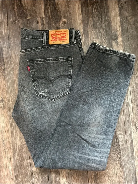 Levi's Black Wash Men's Relaxed 511 Jeans