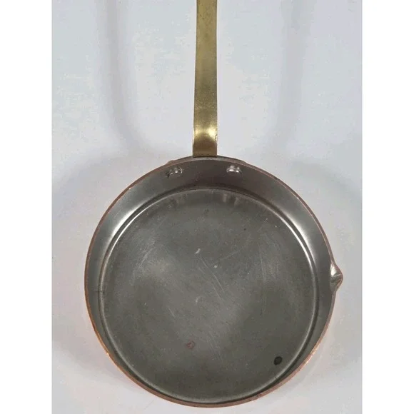 Single Vintage 1 Cup Brass Measuring Cup Made‎ In Korea Dae Woo