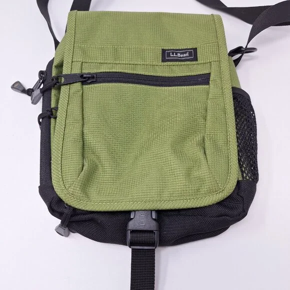 L.L. Bean Nylon Outdoor Shoulder Bag Women Unisex Top Handle Shoulder