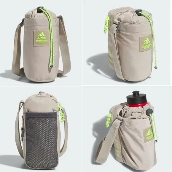 Adidas Hydration 2 Beige Lemon‎ Unisex Crossbody Mini Bag NWOT