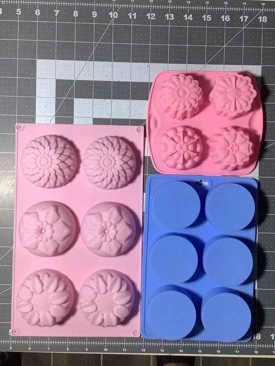 3 Silicone Molds