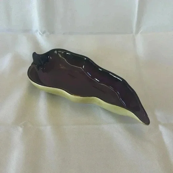 La Mesa Hot Chile Pepper Serving Dish Clay Art San Francisco CA MICROWAVE SAFE